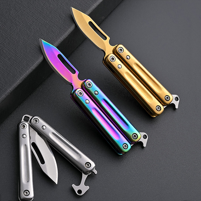 MicroFlip · Mini Stainless Steel Pocket Flipper & Unboxing Gear