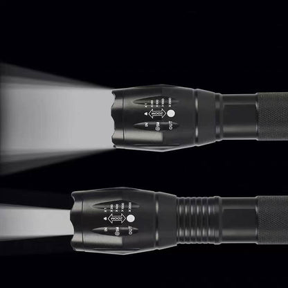 LumiRay Zoomable LED Flashlight – Mini Portable Torch