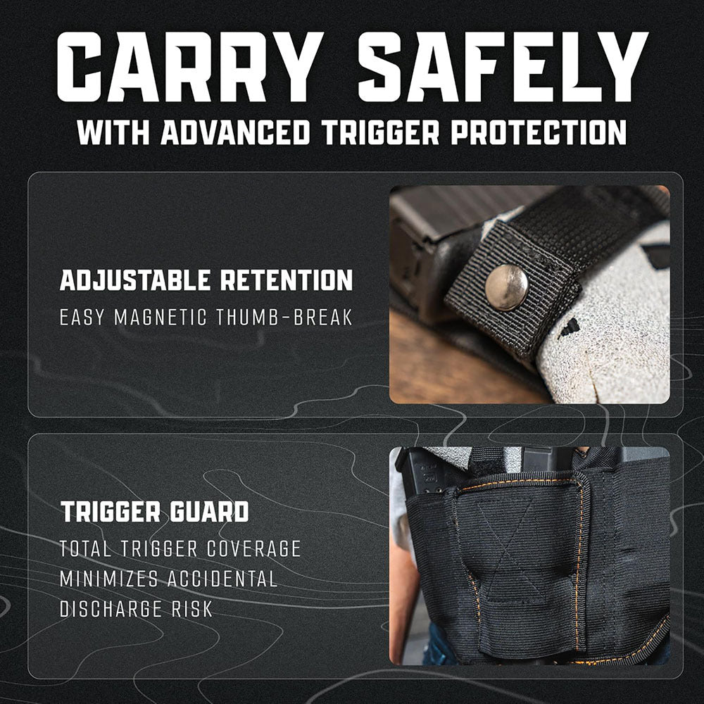 VNSH ShadowFlex — The Ultimate Adjustable Concealed Carry Holster