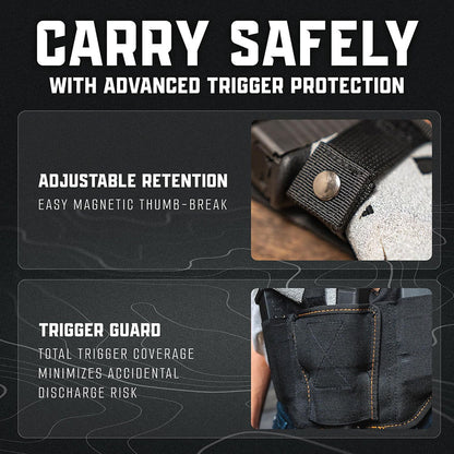 VNSH ShadowFlex — The Ultimate Adjustable Concealed Carry Holster