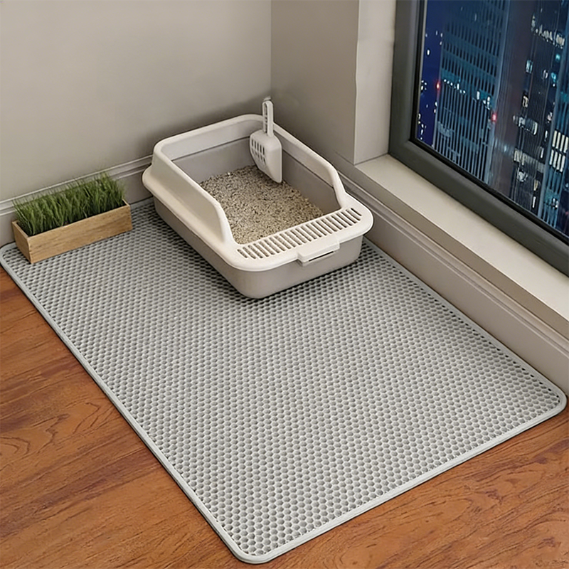 LitterLock · Double-Layer Honeycomb Mat