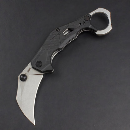 AuraStream 2064 | Minimalist Titanium-Style Mechanical Folder