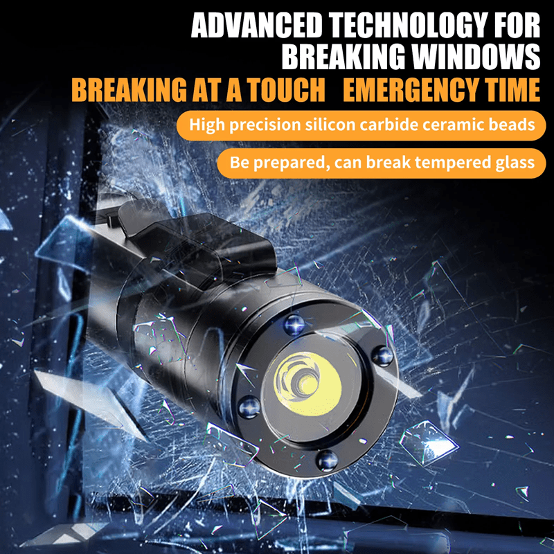 AeroLite Pro Aluminum Flashlight – Pocket - Size Multi - Function Tool - Terozi