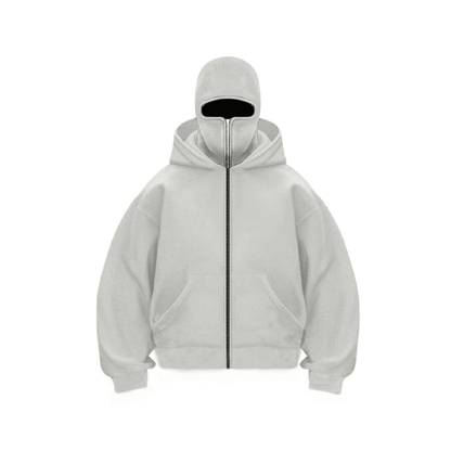 AeroPeak High - Neck Hooded Sweatshirt – Urban Outdoor Warmth - Terozi