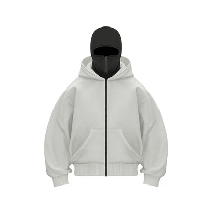 AeroPeak High - Neck Hooded Sweatshirt – Urban Outdoor Warmth - Terozi
