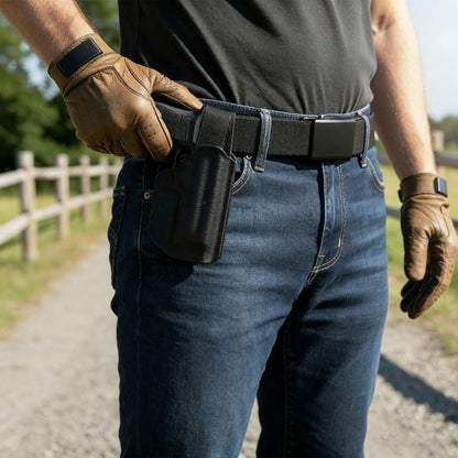 ForgeGear Retro Canvas Tactical Belt – Automatic Alloy Buckle ForgeGear - Terozi