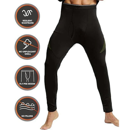 Men's Stretch Thermal Underwear Tactical Sports Shapewear Set - Terozi