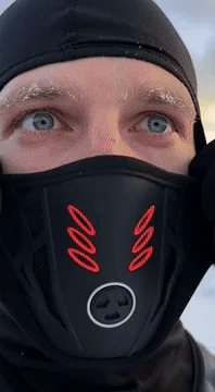 PolarForce Winter Face Mask – Windproof, Anti - Haze & Full Coverage - Terozi