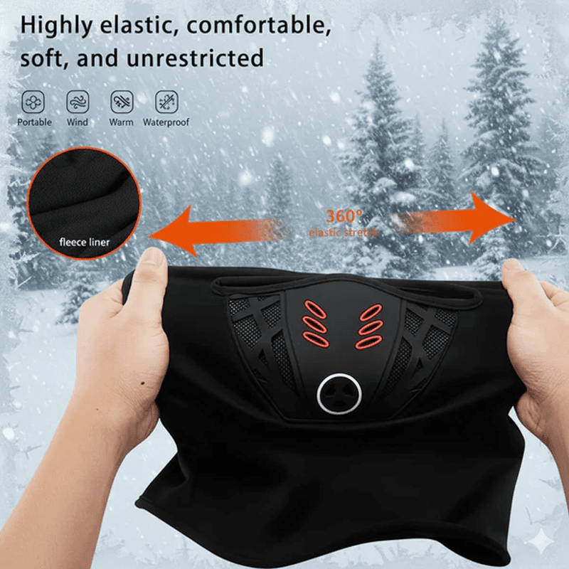 PolarForce Winter Face Mask – Windproof, Anti - Haze & Full Coverage - Terozi
