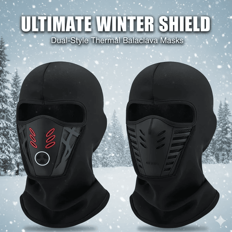 PolarForce Winter Face Mask – Windproof, Anti - Haze & Full Coverage - Terozi