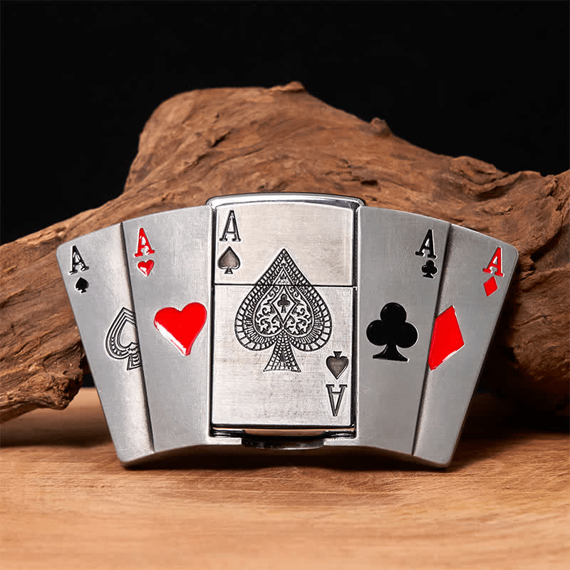RetroCraft Knife Belt – Classic Leather with Hidden Folding Blade - Terozi