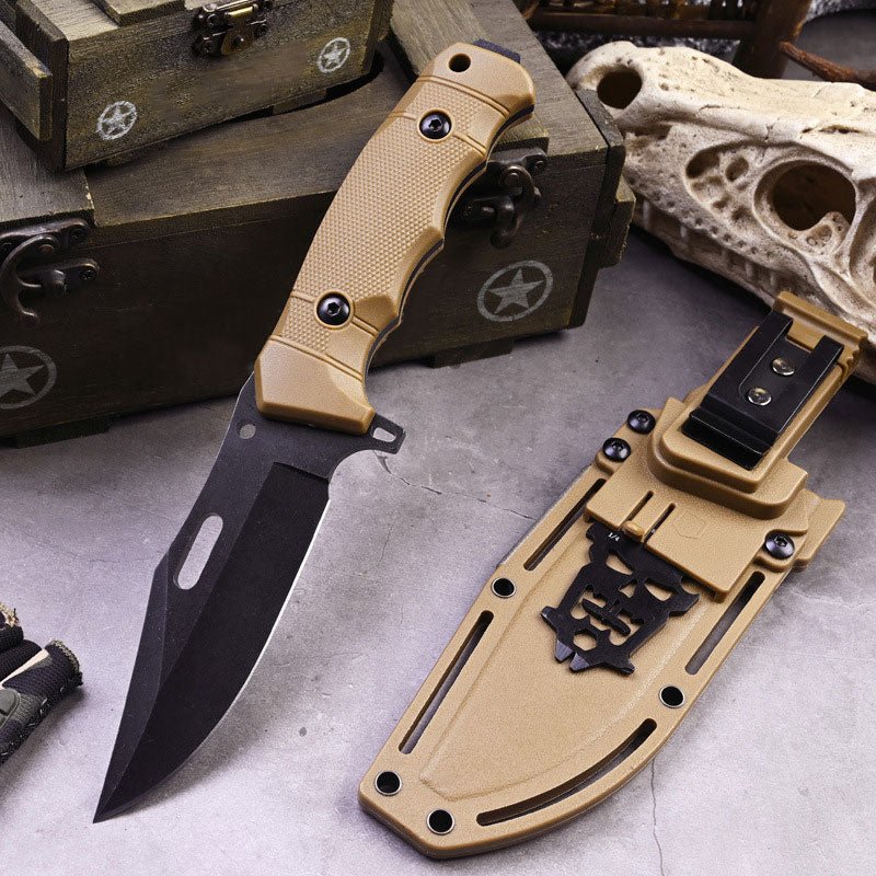Wildcore Fixed Blade Survival Knife – Outdoor Tactical Tool - Terozi