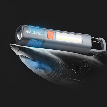 Zoomable Focus High - Lumen Flashlight: 3 Light Modes & Waterproof Design - Terozi